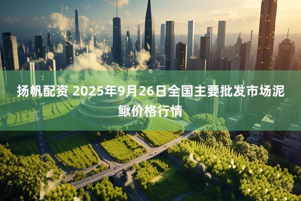 扬帆配资 2025年9月26日全国主要批发市场泥鳅价格行情